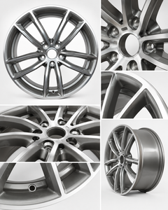 Rines de Aleación de Aluminio Jihoo 8J de 30 mm y 18 Pulgadas, 5x112, OEM, Acabado Mate Color Gris Metálico, Garantía de <span class=keywords><strong>2</strong></span> Años, Logotipo Personalizado - Product Image 6