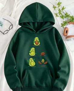 Stylish and Cozy Women's Winter Hoodie 100% Cotton Embroidered & Digital Printed for Winter Wear - Product Image 4