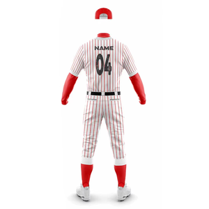 Uniformes de Béisbol Personalizados con Diseño Profesional, Sublimados, con Botones Completos, para Niños y Adultos, de Malla de Poliéster - Product Image 2