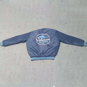 Custom Men's Bomber <b>Jackets</b> Thick Cotton Padded Windproof Street Style Embroidery <b>Patch</b> Stand Collar High Quality Bomber <b>Jackets</b> - Product Image 3
