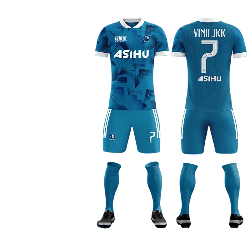 Cyan Geo Jersey