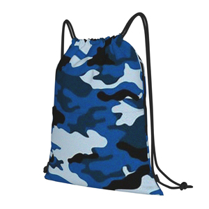 Waterproof Cotton Drawstring <b>Backpack</b> With Polyester Lining <b>Cheap</b> Price Folding Travel Bag For Cycling - Product Image 2