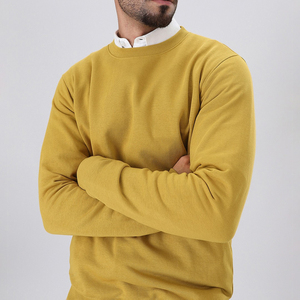 Men Custom Crew Neck Sporty Breathable Winter <b>Thick</b> <b>Fleece</b> 370g Pullover Sweater Long Sleeve Sweatshirt - Product Image 5