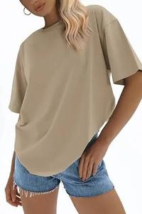 เสื้อยืดคอกลมแขนสั้นทรงปกติ ผ้าถักนิตติ้ง 100% คอตตอน ระบายอากาศได้ดี ดูแลง่าย สีไม่ซีดจาง ทันสมัย เหมาะสำหรับฤดูร้อน - Product Image 3