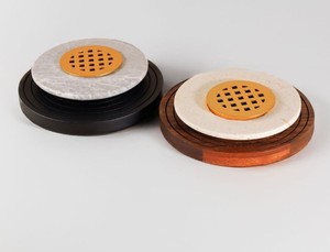 Premium Marble Mabkhara Bakhoor Burner Arabic Oud Incense Burner Wooden Base Brass Grill Dubai Style Home Decor Ramadan <b>Eid</b> <b>Gift</b> - Product Image 2
