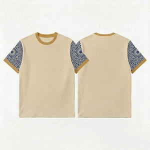 T-shirt simple pour homme, manches courtes, coton biologique, tee-shirt basique durable, vêtements minimalistes, t-shirts pour homme - Product Image 2