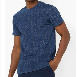 T-shirt pour homme de qualité supérieure, surdimensionné, lourd, avec logo personnalisé imprimé, 100% coton, streetwear décontracté - Product Image 4