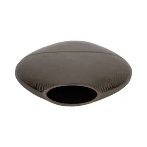 Modern Bronze Metal Flower <b>Vase</b> Textured Round Tabletop <b>Decorative</b> <b>Vase</b> for Home Hotel Office Decor - Product Image 6