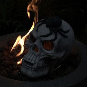 Decorazione di Halloween a Forma di Teschio Demoniaco per Caminetto e Braciere da Esterno - Product Image 3