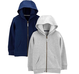 Sweat-shirts en tissu éponge 100% tricoté, décontractés pour la saison hivernale, à enfiler ou avec fermeture éclair sur le devant, multicolores, fournisseur du Bangladesh. - Product Image 1