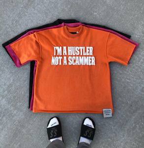 T-shirt de mode streetwear, personnalisation de la marque, fabricant OEM - Product Image 4