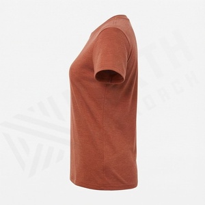 Camiseta de calidad para mujer, ligera, color personalizado, informal, holgada, transpirable, cómoda y elegante. - Product Image 3