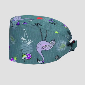 Eco-Friendly Breathable Cotton Surgical <b>Caps</b> <b>Scrub</b> Hats Unisex Quick Dry Custom Logo for Hospitals Pet Hospitals Dentist Nurses - Product Image 1