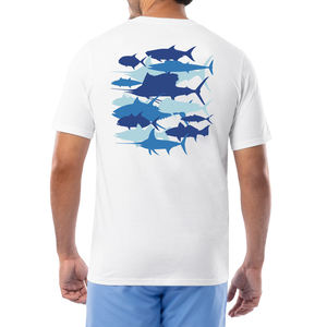 Vente en gros de vêtements de pêche personnalisés avec impression par sublimation, t-shirt de pêche à manches longues Mahi Performance UPF50+ - Product Image 2