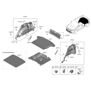 Niro Nuevas Piezas y Accesorios para Autos y Camiones 85715AO000CCV - Product Image 2
