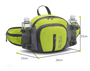 Riñonera Deportiva de Gran Capacidad para Fitness, con Cierre de Cremallera, para Correr, Senderismo al Aire Libre, con Bolsillo para Móvil y Botella - Product Image 3