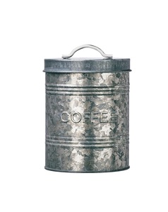 Great Quality In Responsible Price Elegant style galvanized storage <b>jar</b> for kitchen countertop <b>decorative</b> and storage solution - Product Image 1