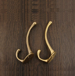 Gancho de Latón Pulido Espejo para Colgar en Baño, Dormitorio, Cocina, Entrada, para Abrigos, Bolsos, Toallas y Llaves - Product Image 3