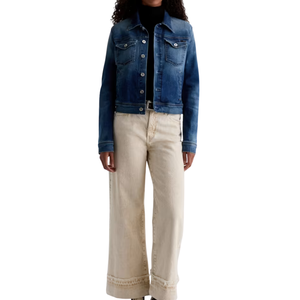 Womens Workwear <b>Cropped</b> <b>Jacket</b> Industrial Style Pocket Coat Wholesale Supplier OEM ODM Manufacturing - Product Image 6