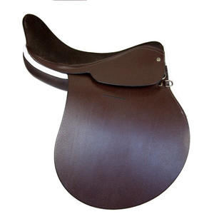 Selle de polo classique fabriquée en cuir résistant et dotée d'un design d'assise équilibré pour la stabilité et le confort du cavalier, et pour les activités sportives sur le terrain. - Product Image 5