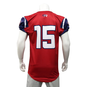 Custom American Football Jersey Pakistan Exporter Team Logo Football Shirt Breathable <b>Athletic</b> Uniform For Teams - Product Image 3