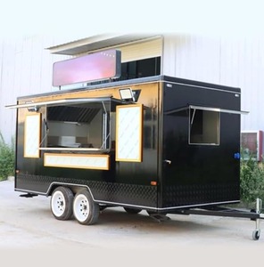 Remorques alimentaires mobiles professionnelles dotées de systèmes de cuisson au gaz ou électriques, de surfaces de travail en acier inoxydable et de fonctionnalités pratiques - Product Image 1
