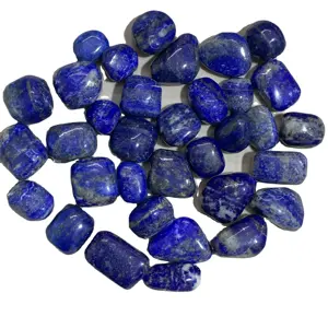Đá quý tự nhiên giảm Lapis Lazuli giảm đá Loose đá quý trang trí giảm đá pha lê