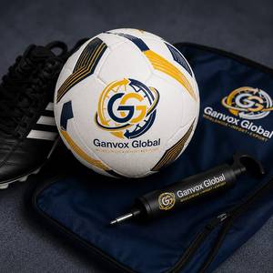 Size 5 Youth Training Football PU Leather Soccer Ball Machine Stitched Waterproof Rubber Bladder <b>Polybag</b> Packaging High for - Product Image 1