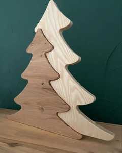 Juego de Adornos Navideños de Madera Románticos, Decoración Natural para Mesa, Ecológica, para Fiestas y Reuniones Familiares - Product Image 6