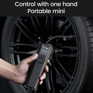 Bomba de Aire Portátil para Auto de 12V y 150PSI, Mini Inflador Digital de Neumáticos, Compresor de Aire Eléctrico ABS para Llantas de Coche - Product Image 5