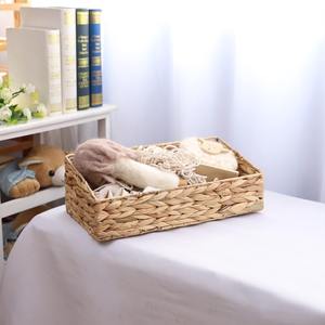 Paniers en jacinthe d'eau pour l'organisation, panier trapézoïdal tissé, panier de rangement fait main, vente en gros, écologique, fabriqué au Vietnam - Product Image 6