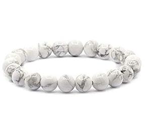 Pulsera de cuentas de cristal natural, piedras preciosas al por mayor, de Fénix, de Fénix, elásticas, de supercalidad - Product Image 1