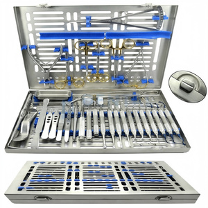 Kit d'implants avancés de 33 pièces, instruments dentaires pour chirurgie orale - Product Image 1