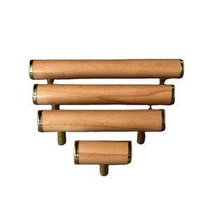 Manijas de Puerta de Diseño Moderno, Tiradores de Cajones, Hechos a Mano, de Madera Natural, Impermeables, de Alta Calidad, Estilo Amor, Pulidos en Fábrica - Product Image 1