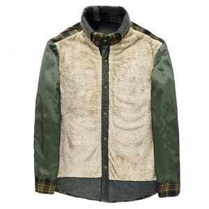 Chemise d'hiver pour homme, en coton épais, chaude, en polaire, à carreaux, manches longues, chemise en flanelle à carreaux Buffalo, taille plus M-4XL - Product Image 4