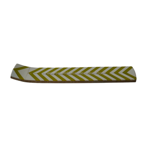Porta Incienso de Madera Premium con Diseño Chevron, Bandeja para Incienso Hecha a Mano para Aromaterapia, Relajación y Decoración del Hogar - Product Image 4