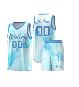 เสื้อบาสเก็ตบอลแบบกำหนดเอง 90S ฮิปฮอป เสื้อกีฬาพิมพ์ลายชื่อและหมายเลขส่วนตัวสำหรับผู้ชายและเด็ก - Product Image 6