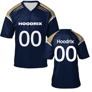 Premium High Quality Custom Logo American Football Fan Jersey Breathable Short Sleeve Match Shirts For Men, Kid Uniforms - Product Image 1
