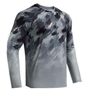 Camisetas de Pesca Transpirables Sublimadas para Hombre con Protección, Ropa de Pesca de Alta Calidad, Camisetas de Pesca para Hombre - Product Image 1