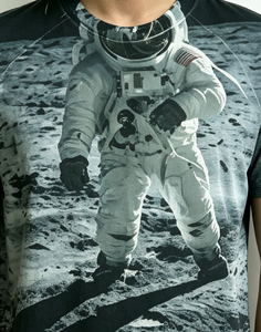 T-shirt en coton tricoté 100% personnalisé avec impression par sublimation 3D intégrale, séchage rapide, coupe ample, respectueux de l'environnement - Product Image 6