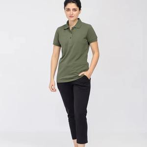 เสื้อโปโลผู้หญิงแบบลำลองสำหรับออกกำลังกายทุกวัน เสื้อโปโลผู้หญิงคอปกเก๋ไก๋ เสื้อโปโลผู้หญิงแบบยืดพรีเมียม เสื้อโปโลผู้หญิงแบบลำลองสำหรับเล่นกีฬา - Product Image 4