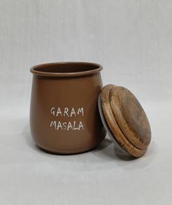 Juego de recipientes de cocina de metal con estilo New Look, con acabados modernos y tapas herméticas para un almacenamiento de alimentos seguro y elegante. - Product Image 3