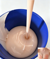 Caoutchouc de silicone ultra-doux vulcanisé au platine, 0-20 Shore A, sans danger pour le corps, respectueux de la peau, pour poupées sexuelles, jouets pour adultes et prothèses