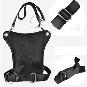 Riñonera de viaje con logotipo personalizado de alta calidad para hombre, riñonera ajustable de estilo Vintage para hombre, riñonera ajustable para pierna, riñonera para hombre - Product Image 5