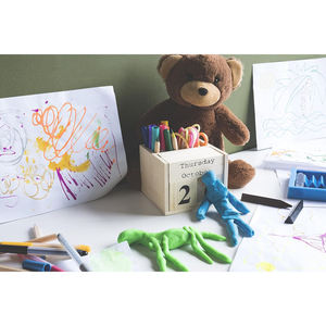 Porte-stylos LED en bois créatif, organiseur de bureau lumineux, boîte de rangement pour stylos en bois massif pour la maison, le bureau, l'école, décoration de bureau - Product Image 5