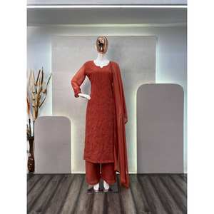 Robes de soirée, ensemble haut-bas et dupatta pour les occasions spéciales - Product Image 2