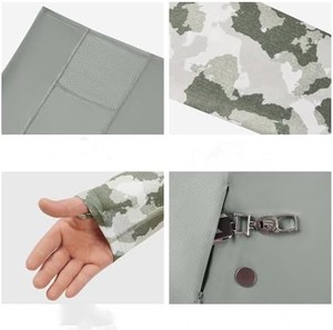 Camisa de Manga Larga con Capucha y Camuflaje para Hombre, con Máscara Facial, Protección UV, Transpirable, de Secado Rápido, de Poliéster, para Caza y Pesca - Product Image 5