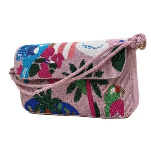 Sac de rangement pour perles de broderie de qualité supérieure, sac à bandoulière, sac à main tendance, pochette de soirée pour femme, sac fourre-tout de luxe pour fête - Product Image 1