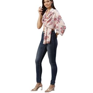 Cotton <b>Blend</b> Printed Summer Scarves Stole for Women Sun Protection Cotton Face Scarf for Girls - Product Image 2