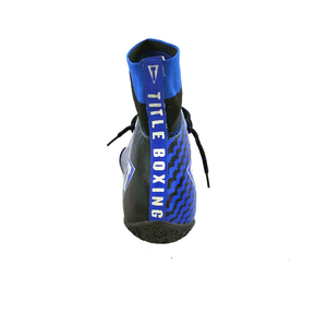Botas de Boxeo para Hombre, Directas de Fábrica, con Cierre de Cordones de Poliéster, Flexibles, de Caña Alta, con Logotipo Personalizado OEM, para Combate Profesional - Product Image 6